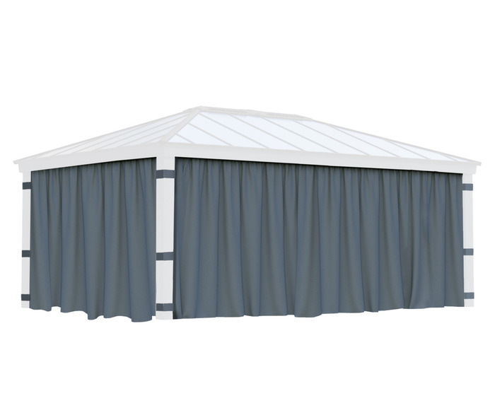Gardinset t/paviljong Dallas 607 x 422 cm Canopia by Palram